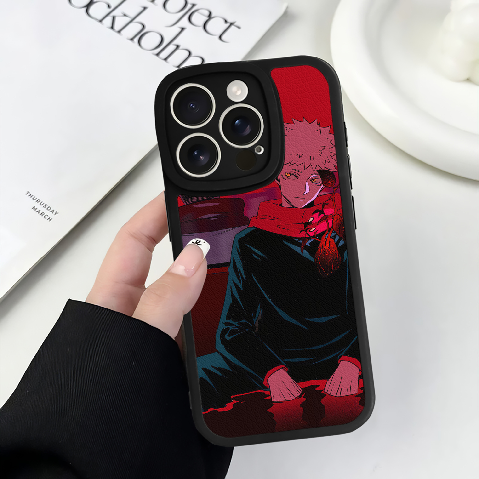 （画像用） SPY×FAMILY间谍家家酒 【iPhone 16シリーズ対応】シリコンスマホケース（レザー調） 材質：シリコン